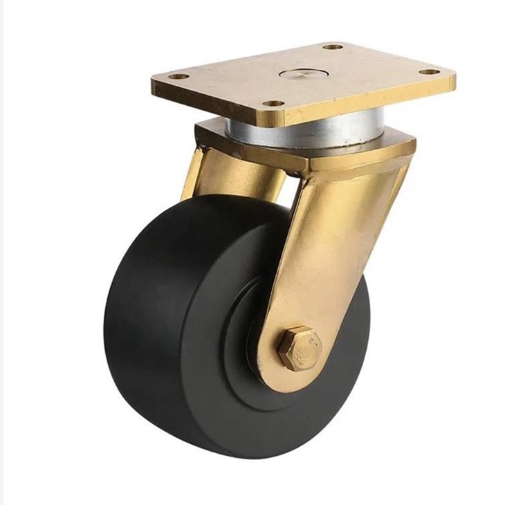 Swivel hard nylon caster wheels